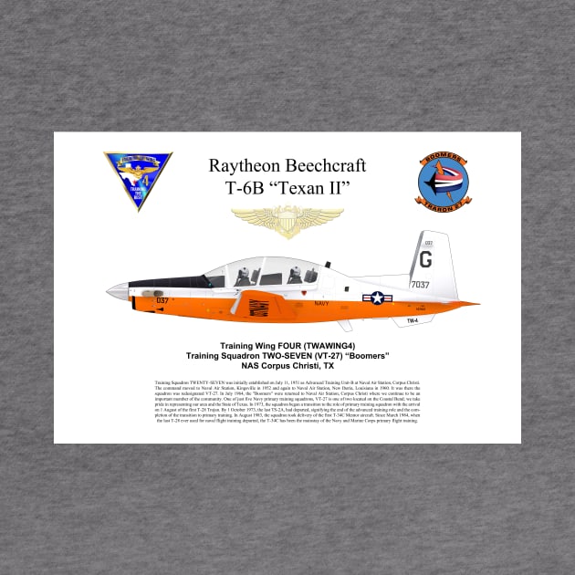 T-6B Texan II VT-27 Poster by NeilGlover